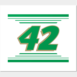 John Hunter Nemechek #42 2024 NASCAR Design Posters and Art